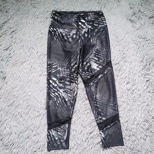 Black and Gray Workout Leggings
